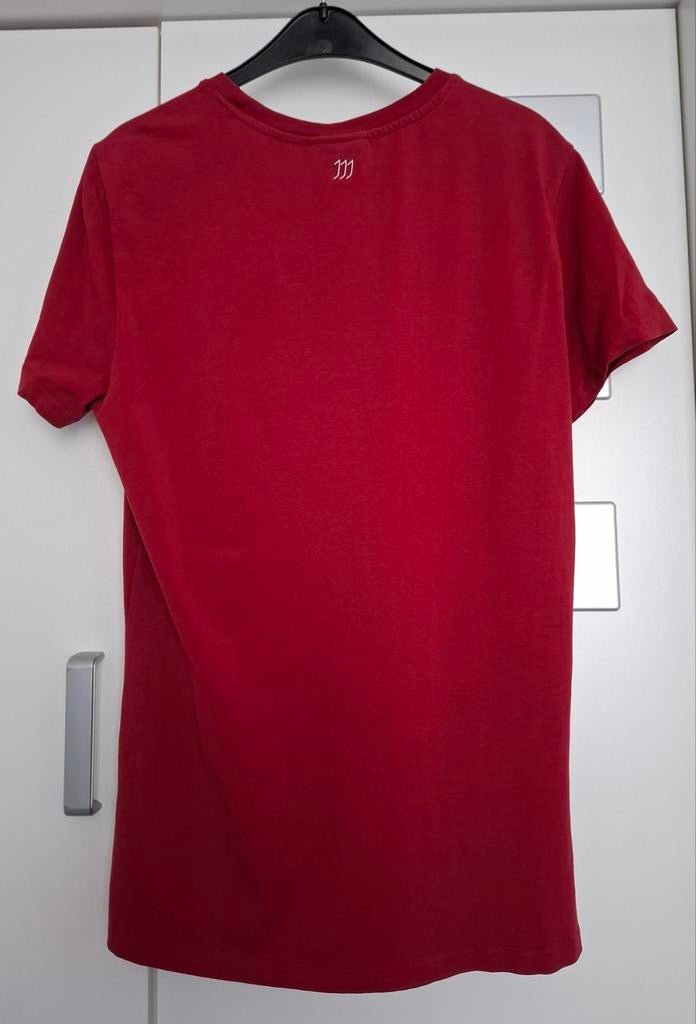 Rood Daily aesthetikz T-shirt maat S, Ophalen of Verzenden, Zo goed als nieuw, Daily aesthetikz, Rood