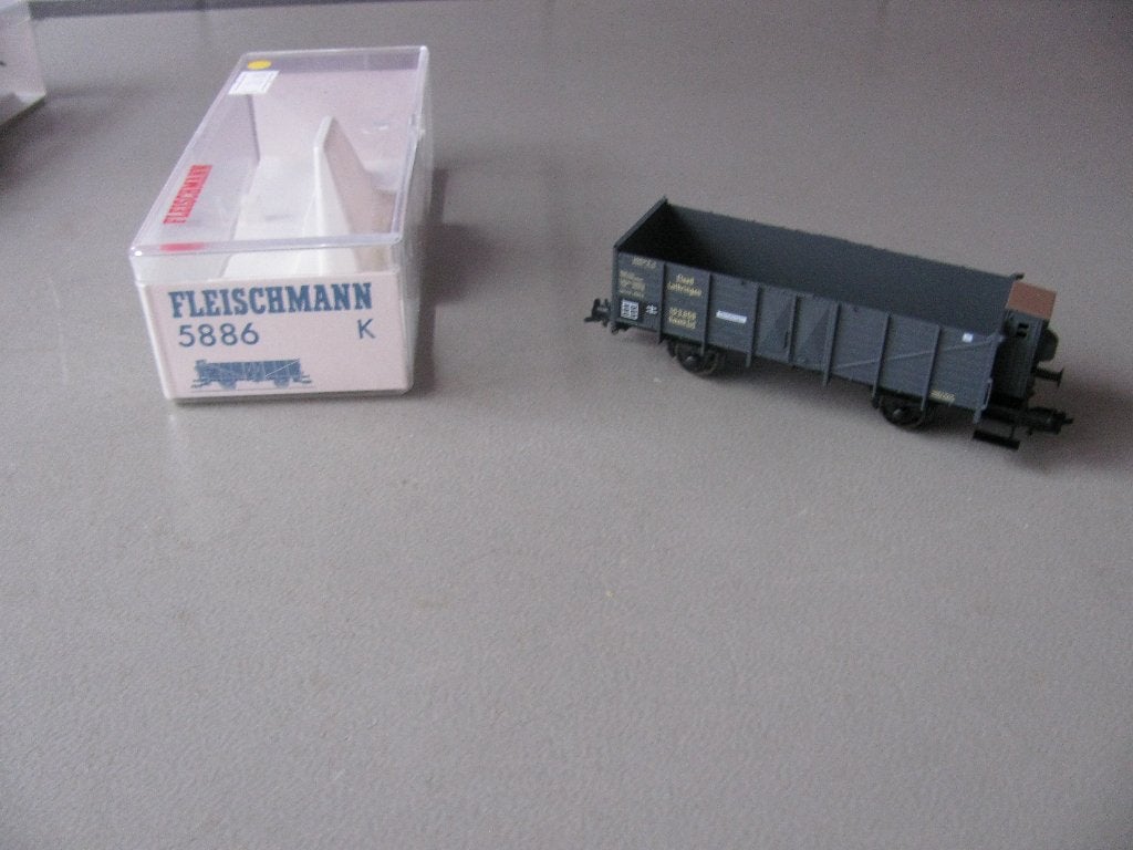 Fleischmann Bakwagen met Remmershuis no 5886 K, Gelijkstroom, Fleischmann, Wagon, Ophalen of Verzenden