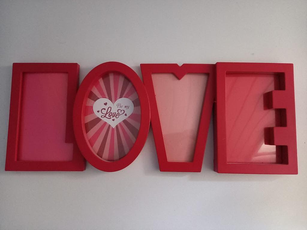 LOVE fotolijst, Ophalen of Verzenden, Zo goed als nieuw, Overige materialen