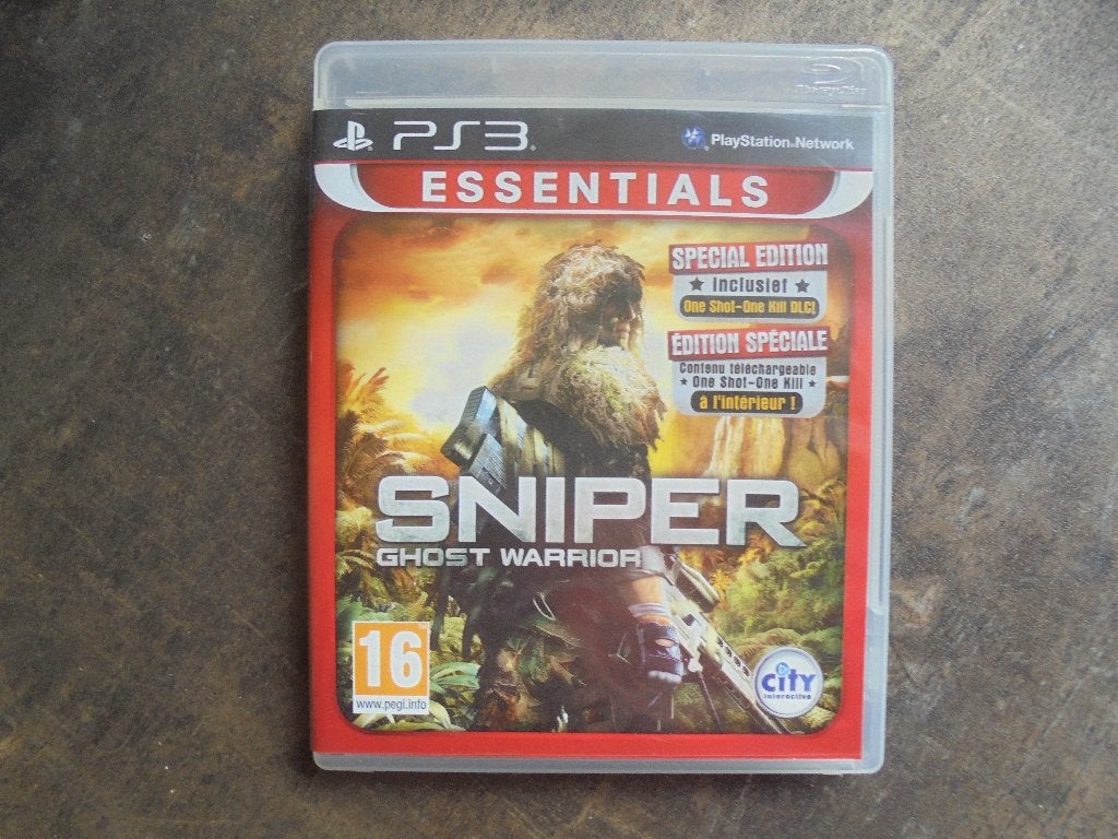 Sniper Ghost Warrior voor PS3 (zie foto's), Gebruikt, Shooter, 1 speler, Ophalen of Verzenden