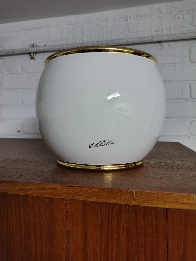 vintage J. Valentini bloempot, Ophalen