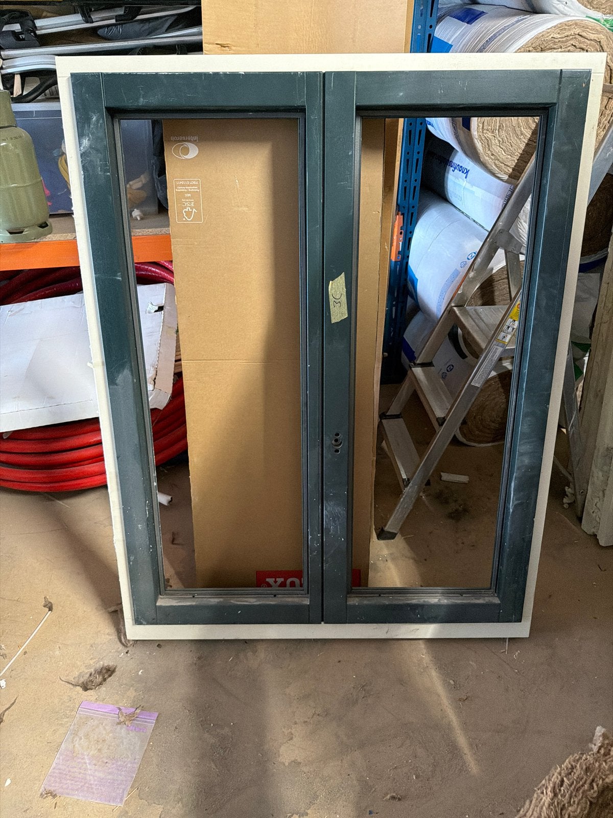 2x Nieuwe draaikiep ramen 110x140 HxB, Ophalen, Gevelraam of Ruit, 80 tot 120 cm, Nieuw