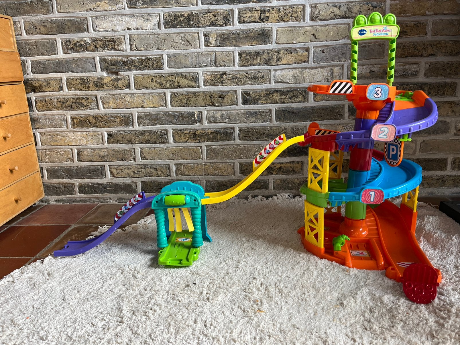 Vtech parkeertoren toet toet auto’s, Kinderen en Baby's, Ophalen, Gebruikt