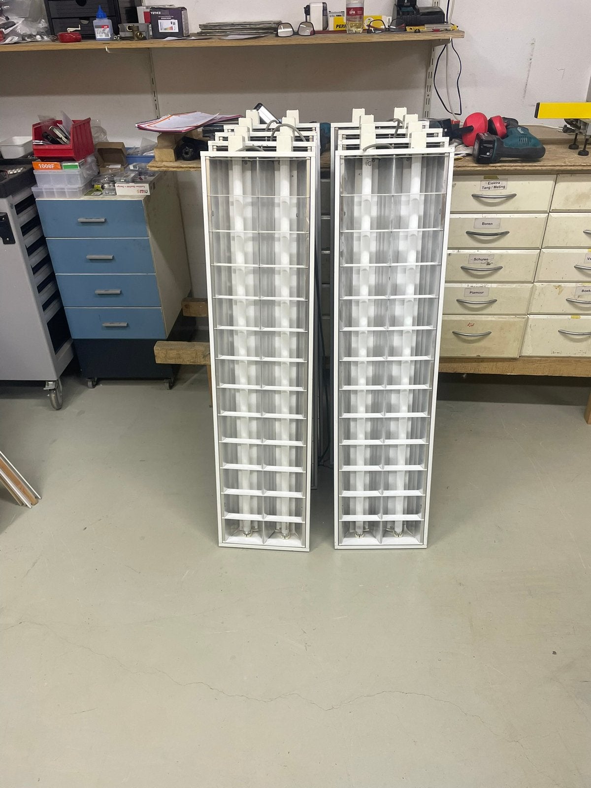 TL Armaturen, Ophalen, Zo goed als nieuw, Minder dan 50 watt, Armatuur