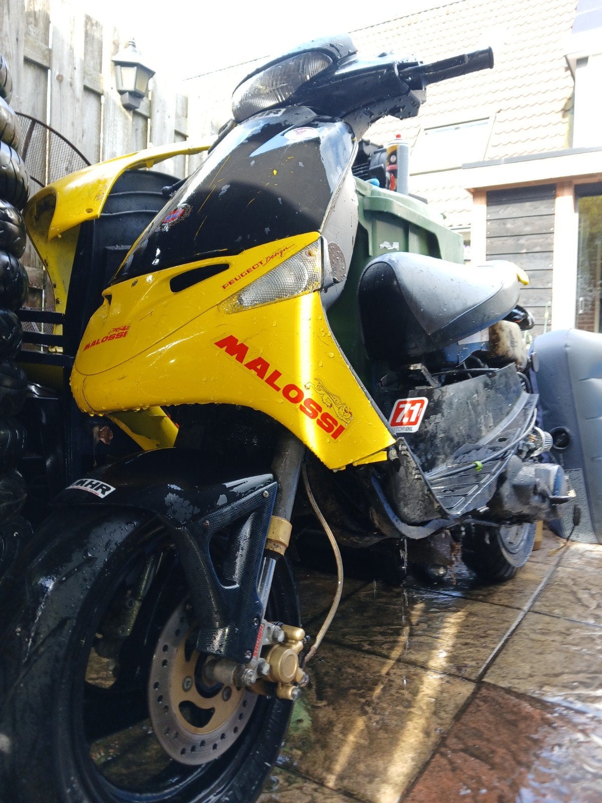 Buxy 70cc malossi, Fietsen en Brommers, Scooters | Peugeot, Ophalen, Tweetakt, Vivacity