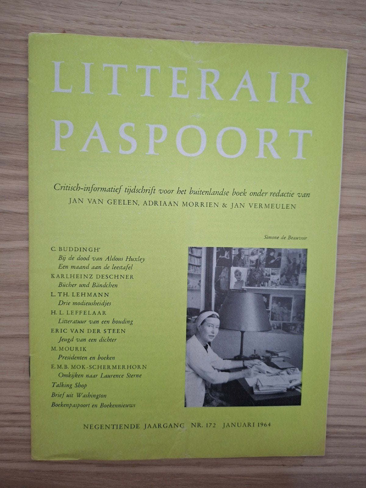 Literair Paspoort - Januari 1964 - Tijdschrift, Ophalen of Verzenden, Gelezen, Diverse auteurs, Nederland