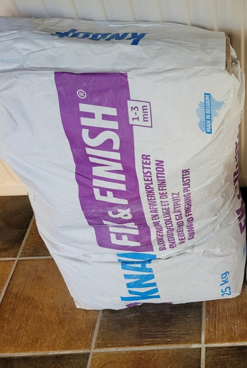 Fix en finisch 1 zak, Overige materialen, Nieuw, Minder dan 5 m², Ophalen