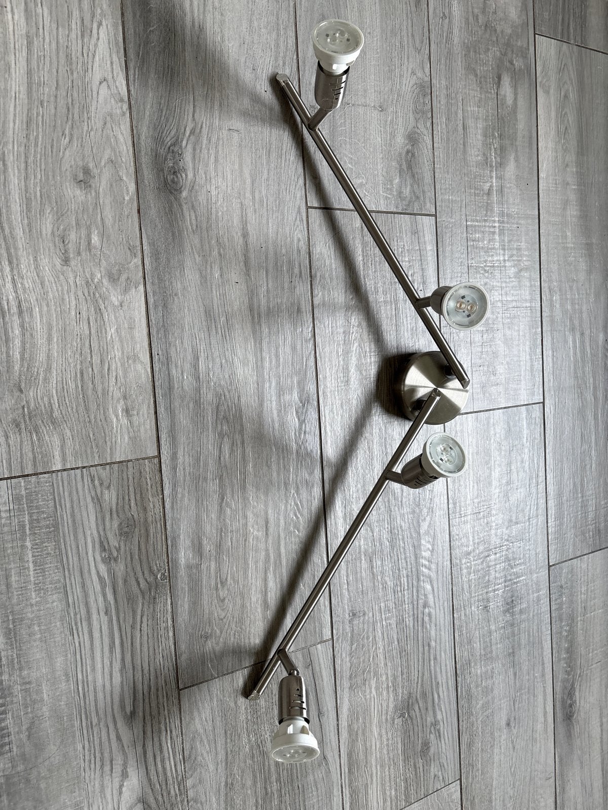 IKEA lamp met LED lampen, Ophalen, Gebruikt, Inclusief lichtbron, GU10