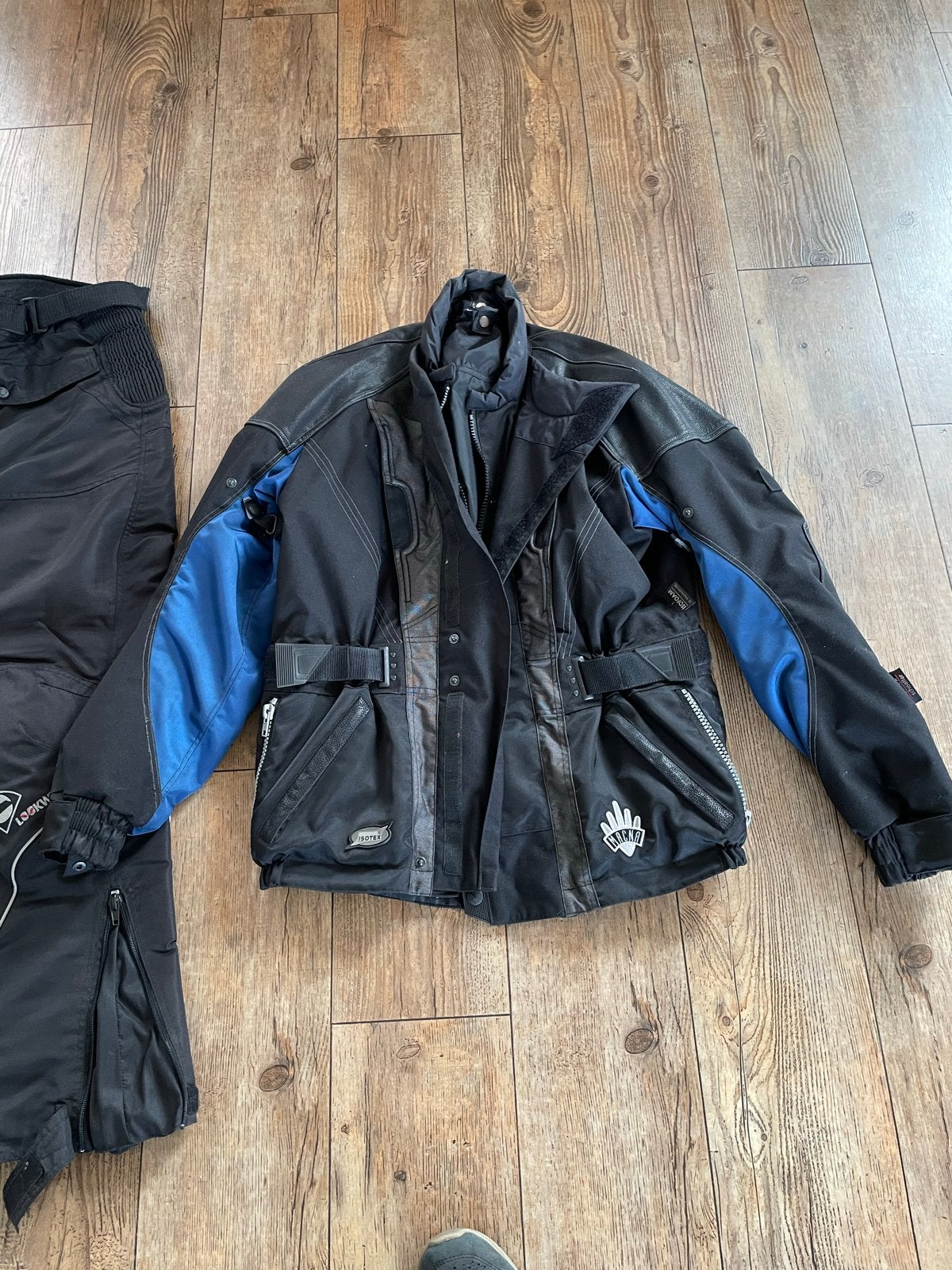 Held textiel motorjas en broek met uitneembare voering, Ophalen, Tweedehands, Heren, Jas | textiel