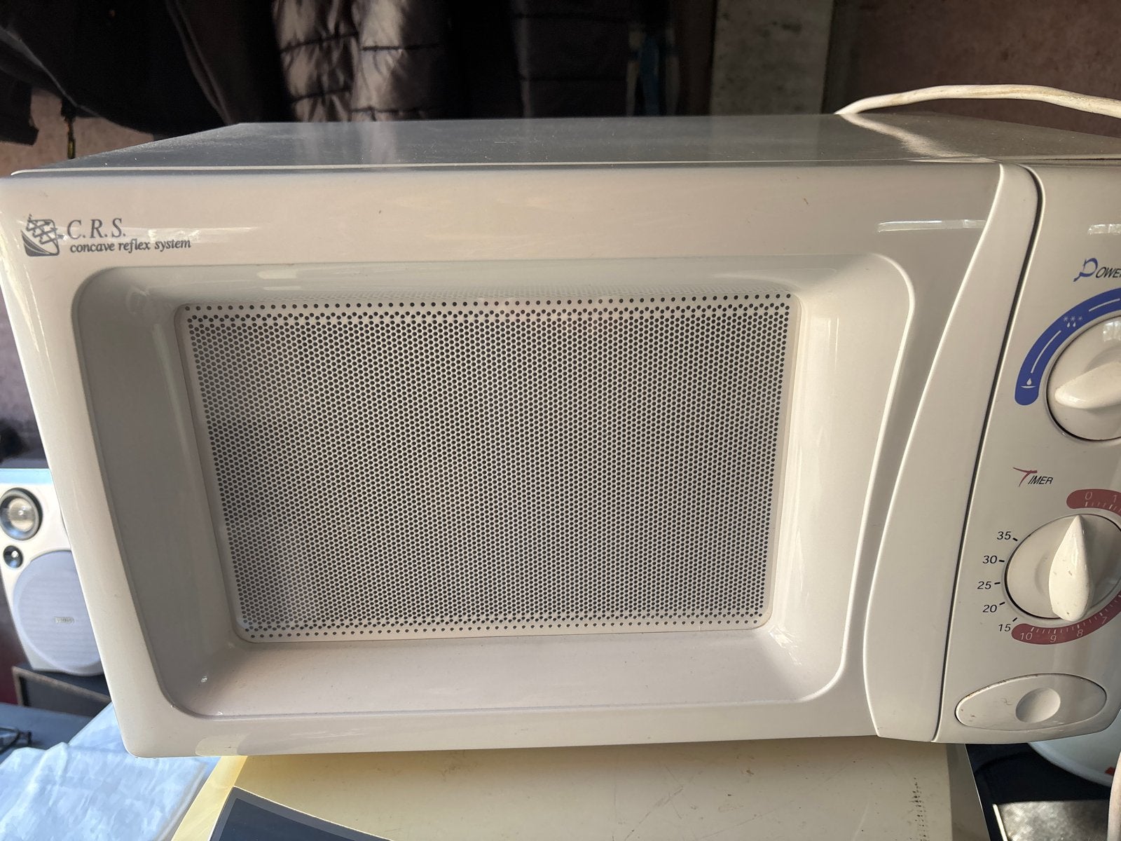 Sharp C.R.S. magnetron met draaiplateau, Witgoed en Apparatuur, Ophalen, Gebruikt, Magnetron, Draaiplateau