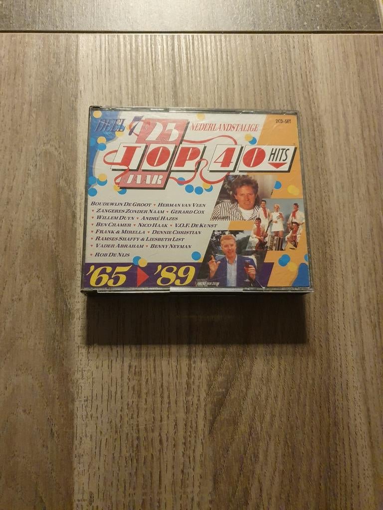 Cd 25 jaar top 40 hits, Cd's en Dvd's, Cd's | Verzamelalbums, Ophalen of Verzenden, Zo goed als nieuw, Pop