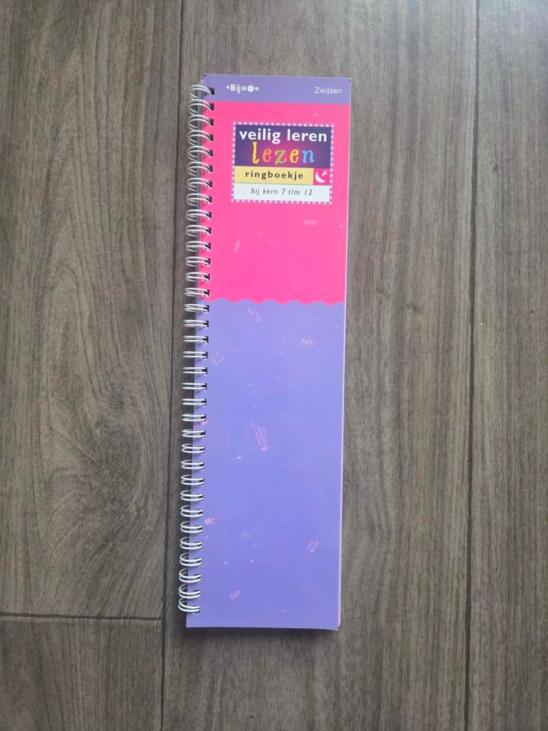 Zwijsen Veilig leren lezen ringboekje bij kern 7 t/m 12, Boeken, Ophalen of Verzenden, Zo goed als nieuw, Overige niveaus, Nederlands