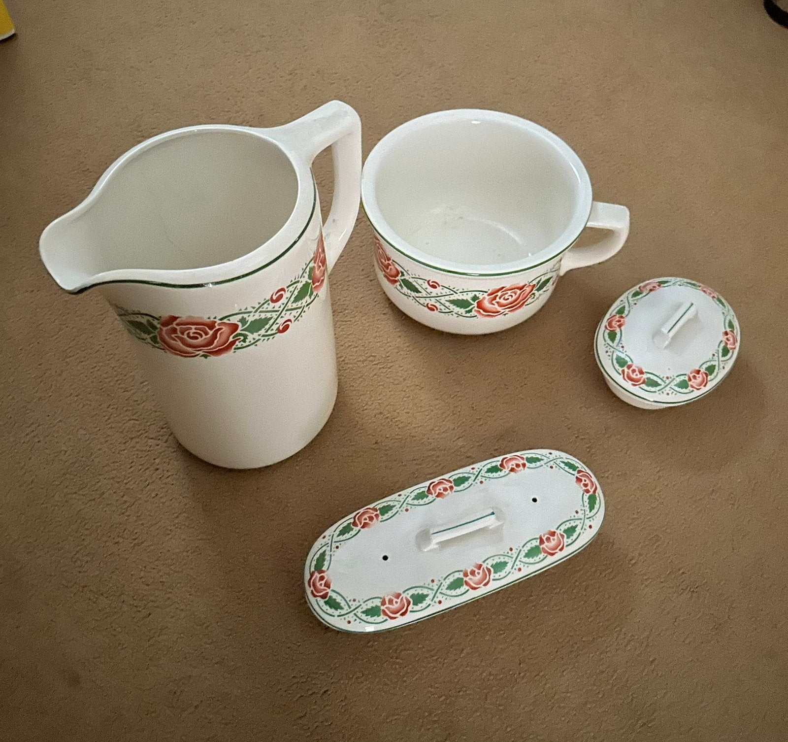 Vintage.Lampetkan en dergelijke., Antiek en Kunst, Antiek | Servies los, Ophalen