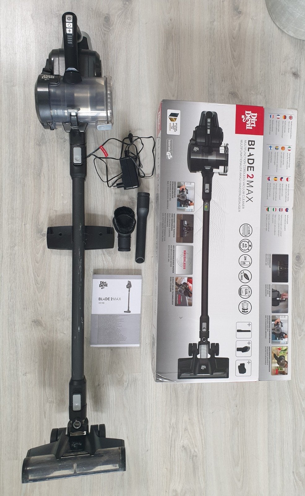 Dirt devil blade 2 max dd788 steelstofzuiger stofzuiger, Ophalen, Zo goed als nieuw