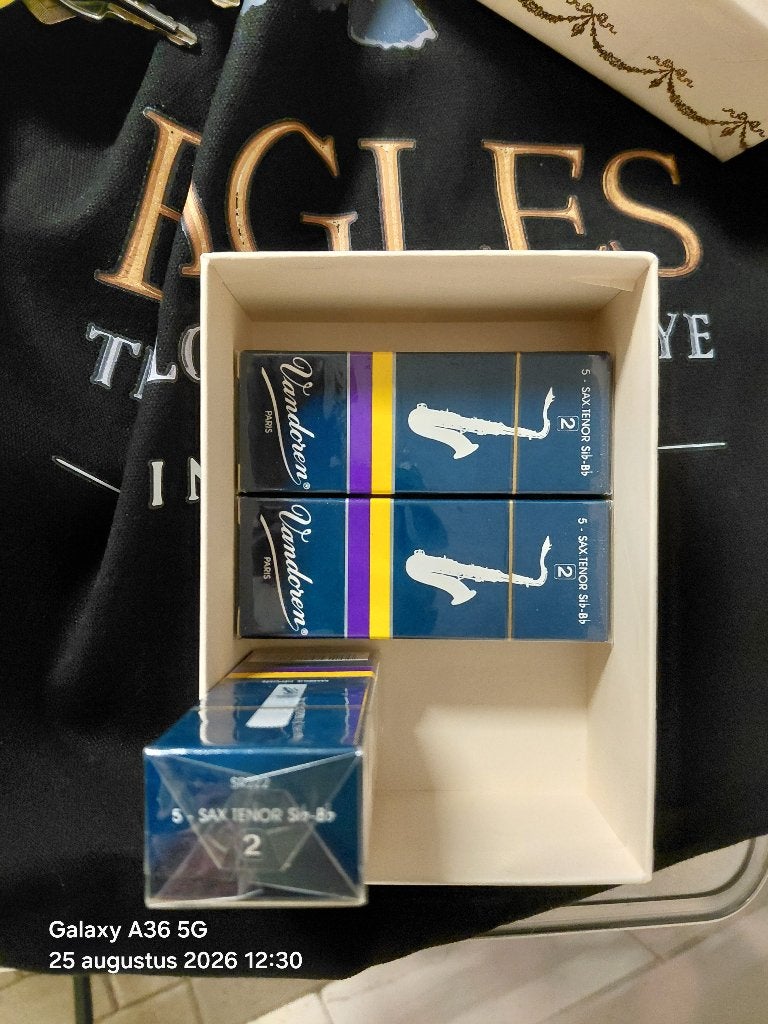 Te koop van doren saxofoon rietjes, Muziek en Instrumenten, Blaasinstrumenten | Saxofoons, Ophalen of Verzenden, Nieuw, Tenor