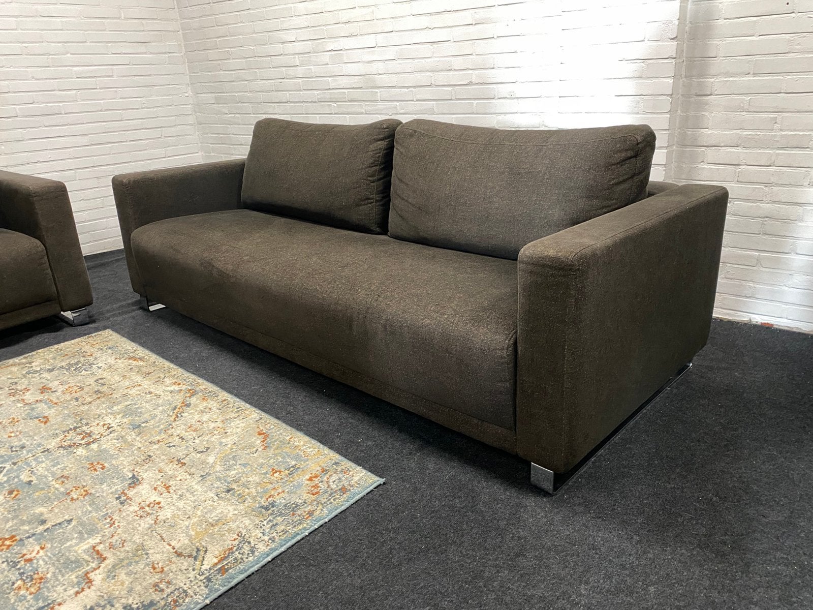 Rolf Benz 2,5+3 zits - Gratis levering, Verzenden, Gebruikt, 75 tot 100 cm, Vierpersoons of meer
