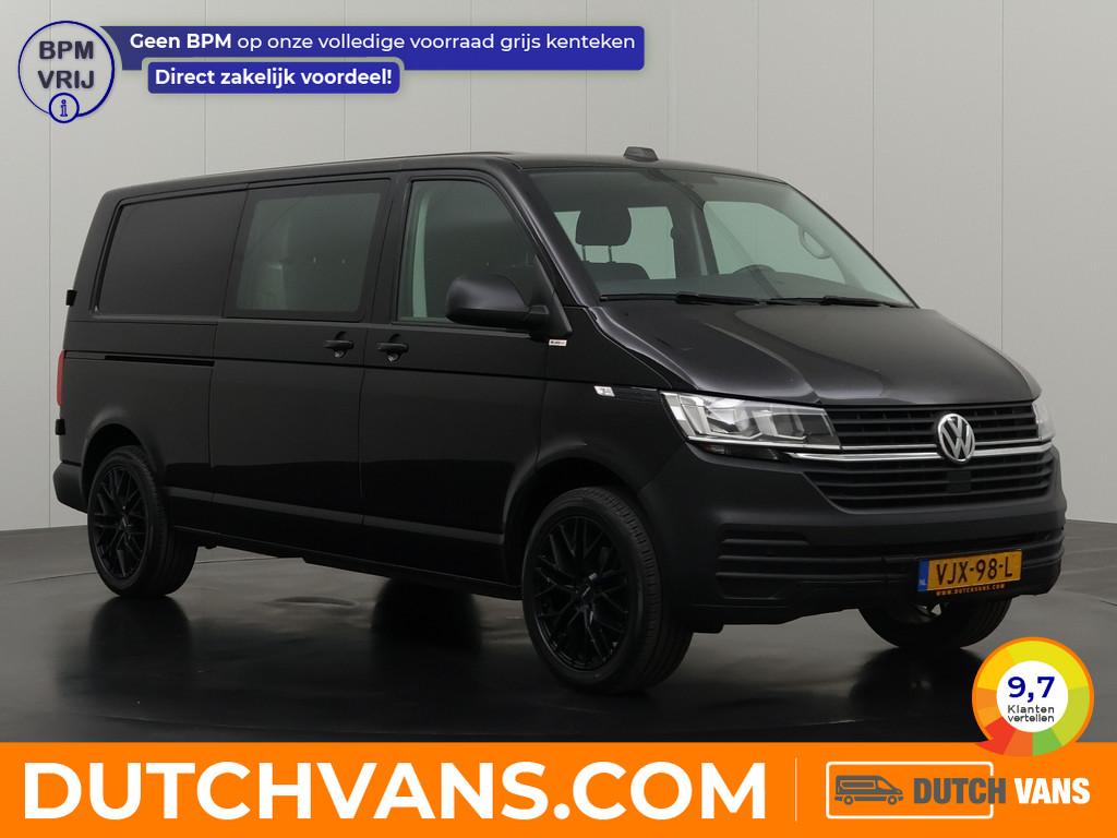 Volkswagen Transporter 2.0TDI 150PK Lang Dubbele Cabine | Mu, Auto's, Bestelauto's, Voorwielaandrijving, 15 km/l, Gebruikt, Euro 6