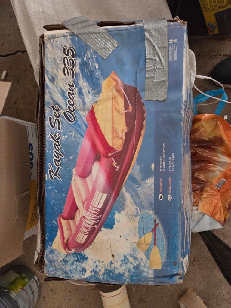 Opblaasbare kano, Watersport en Boten, Kano's, Ophalen, Zo goed als nieuw, Twee personen, Overige typen