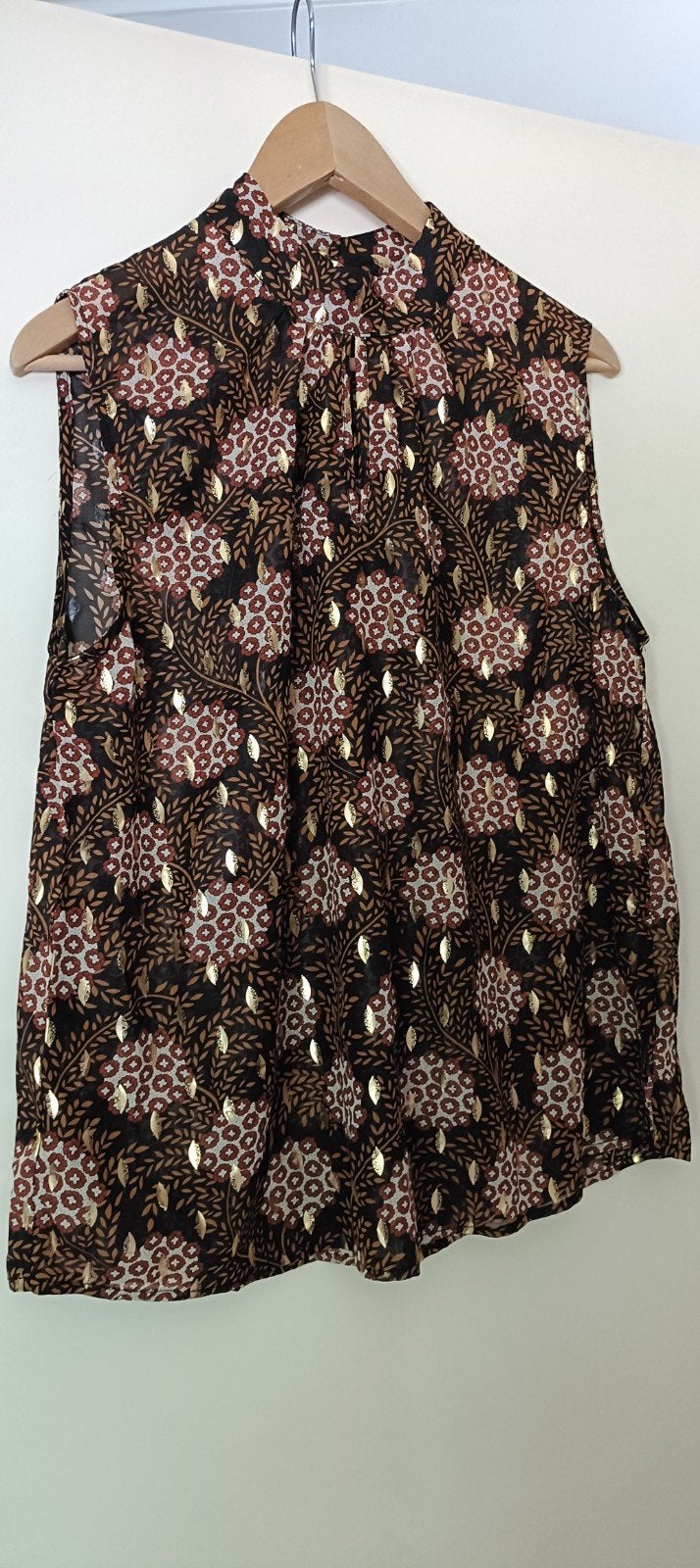 Norah mouwloze top maat 42, Kleding | Dames, Tops, Zwart, Maat 42/44 (L), Ophalen of Verzenden, Zo goed als nieuw