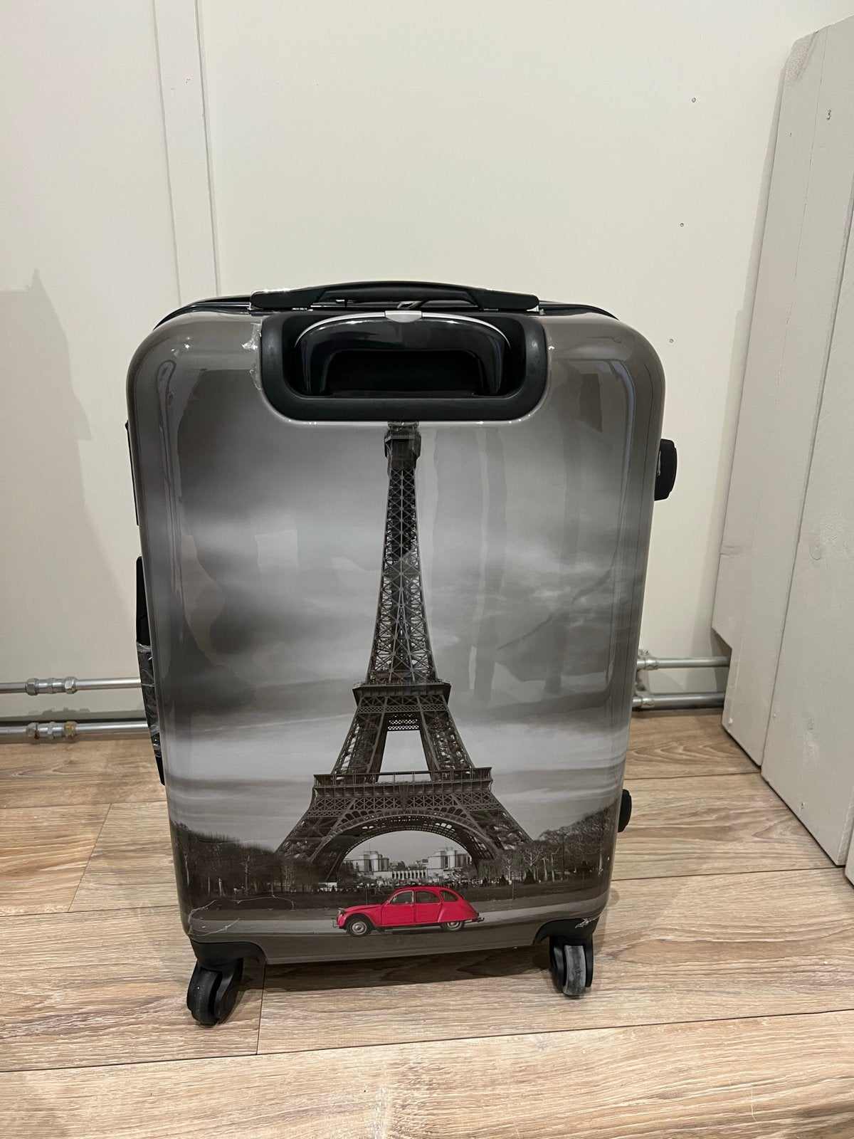 Reistrolley met Eiffeltoren design - 55-60L, Ophalen, 30 cm of meer, Overige kleuren, Zo goed als nieuw