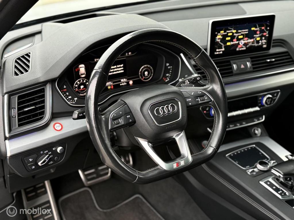 Audi SQ5 3.0 TFSI SQ5 quattro S-Line |Pano |B&O |HUD | Sfeer, Automaat, Gebruikt, 2995 cc, Blauw