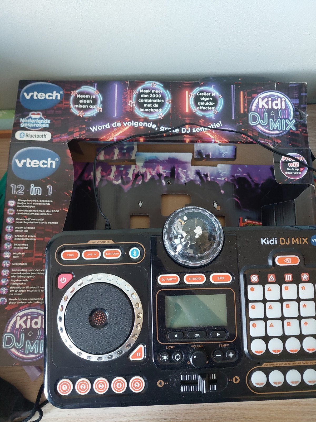 kinder dj set. van vtech, Ophalen, Zo goed als nieuw, Overige merken
