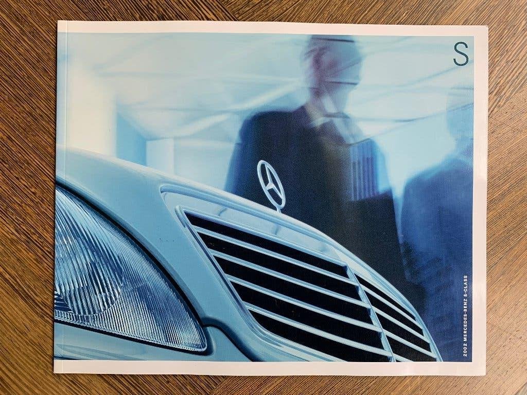 Amerikaanse brochure Mercedes-Benz S-klasse 2001 W220 USA, Nieuw, Mercedes-Benz, Mercedes, Ophalen of Verzenden