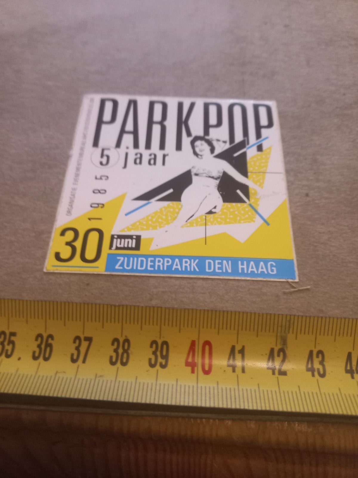 parkpop den haag 85, Ophalen of Verzenden, Zo goed als nieuw
