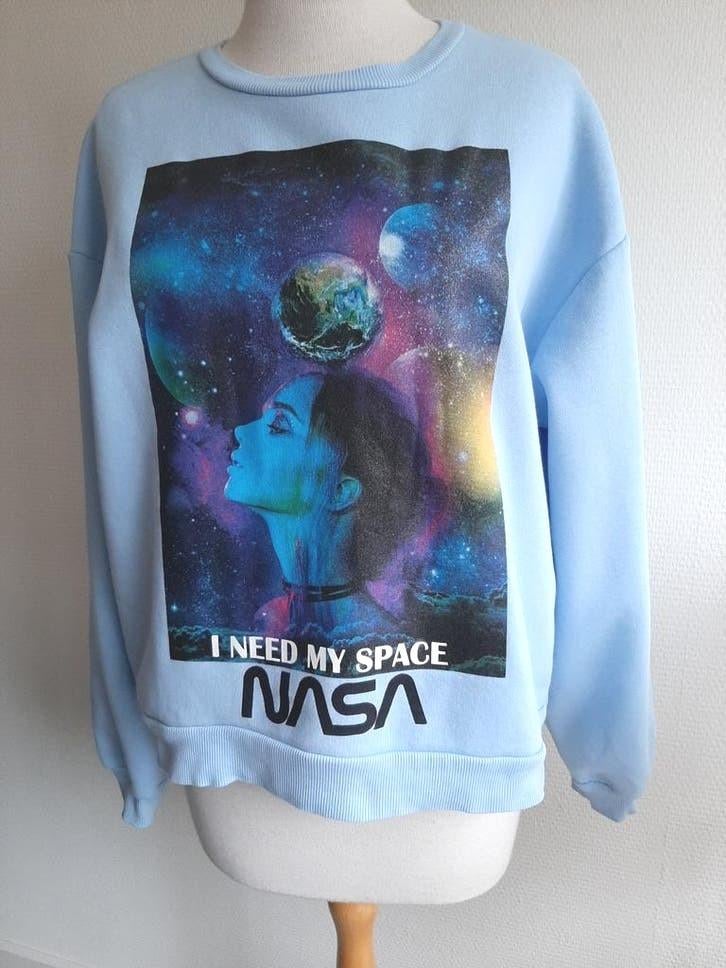Trui/Sweater Maat L ( opdr Nasa)  C&A, Blauw, Maat 42/44 (L), Ophalen of Verzenden, Zo goed als nieuw