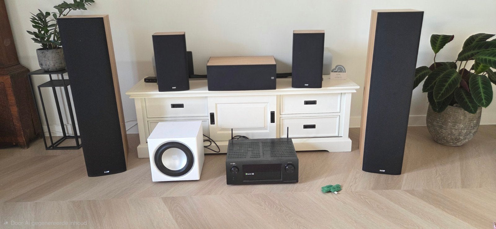 te koop: 5.1 surround set B&W, Dali, Denon, 70 watt of meer, 5.1-systeem, Overige spelers, Ophalen