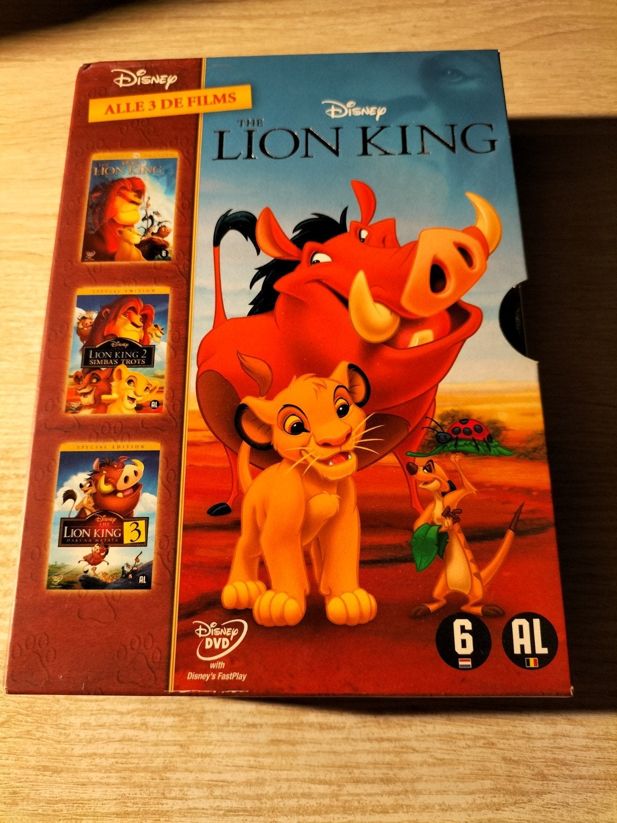 The Lion King deel 1-2-3, Ophalen of Verzenden