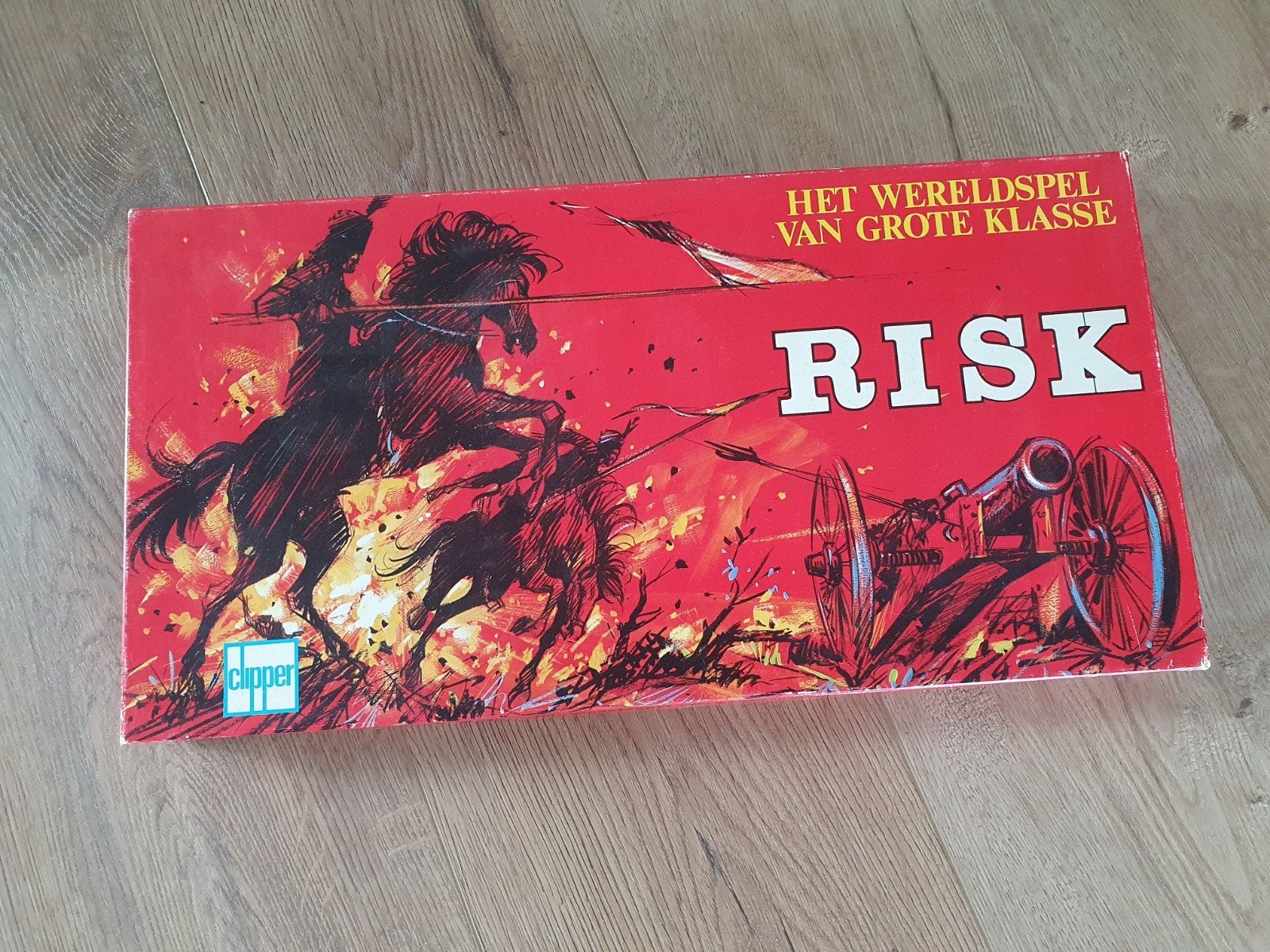 Risk bordspel vintage 1976, Ophalen of Verzenden, Zo goed als nieuw