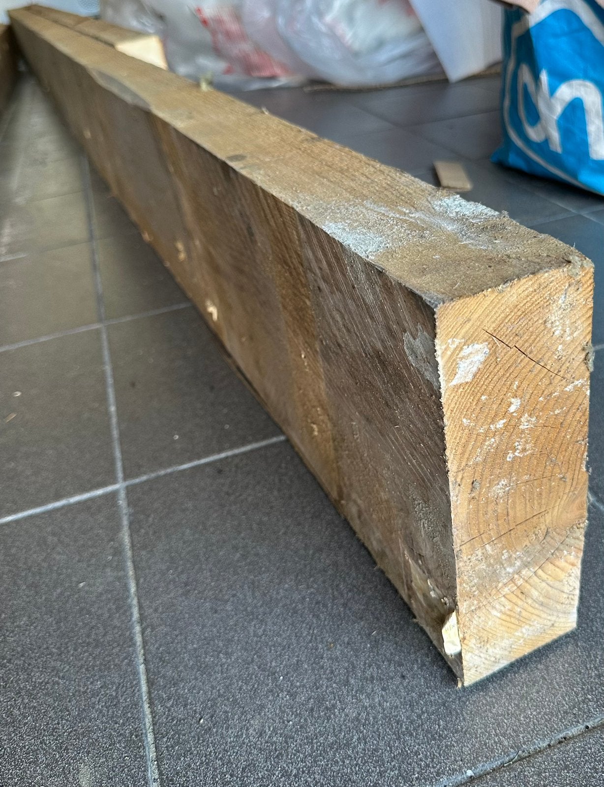 Houten balken Totale lengte 7 meter!, Ophalen, Zo goed als nieuw, 250 cm of meer, Balken