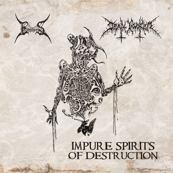 Empheris / Death Invoker ‎– Impure Spirits  Destruction cd, Cd's en Dvd's, Cd's | Hardrock en Metal, Nieuw in verpakking, Eerste persing