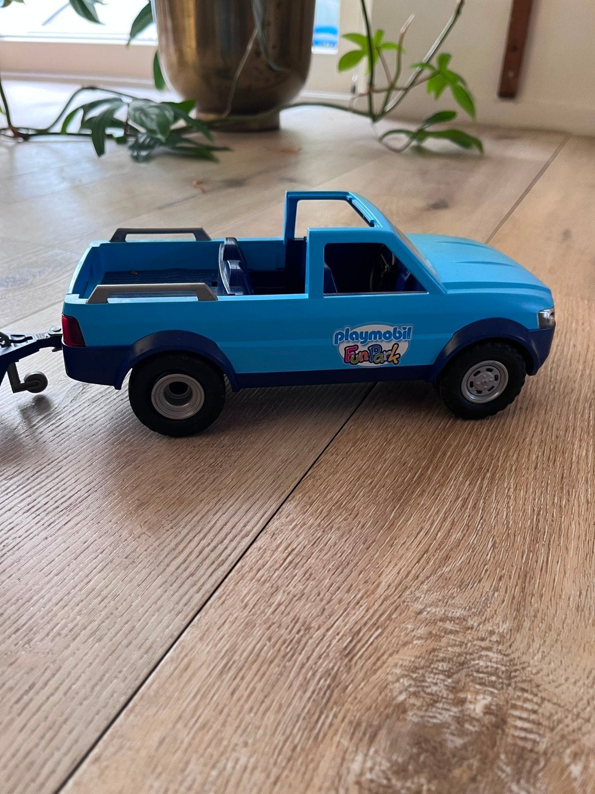 Playmobil FunPark Camper met Pick-up Truck, Ophalen of Verzenden, Gebruikt