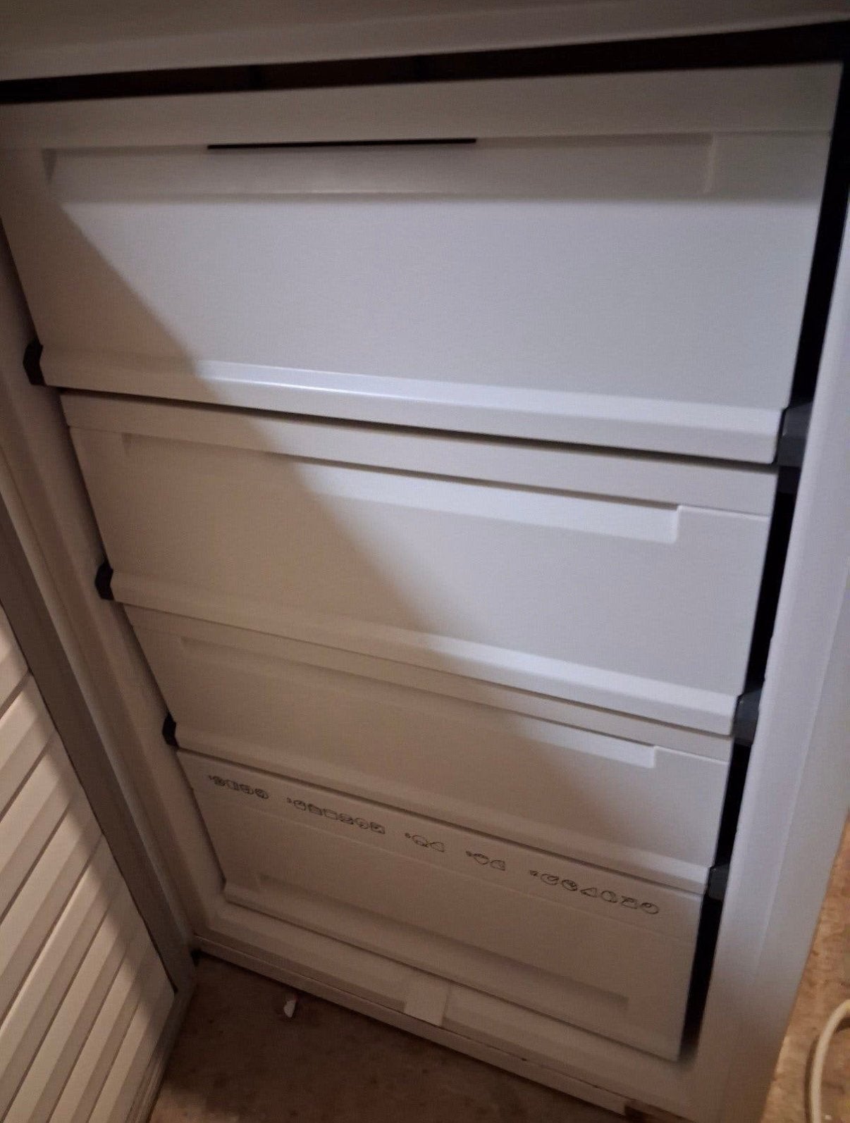 Vriezer, Gebruikt, Ophalen, 85 tot 120 cm, Vrijstaand