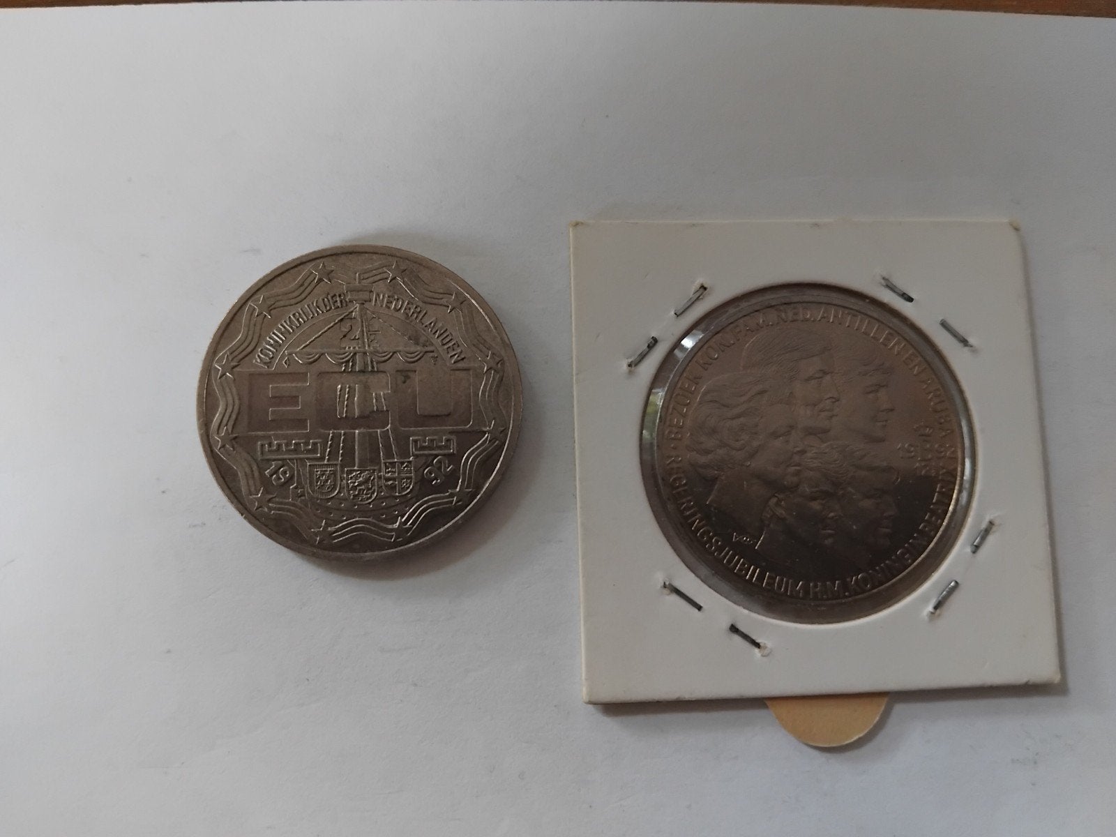 munt ecu, Ophalen of Verzenden, Koningin Beatrix, Overige waardes