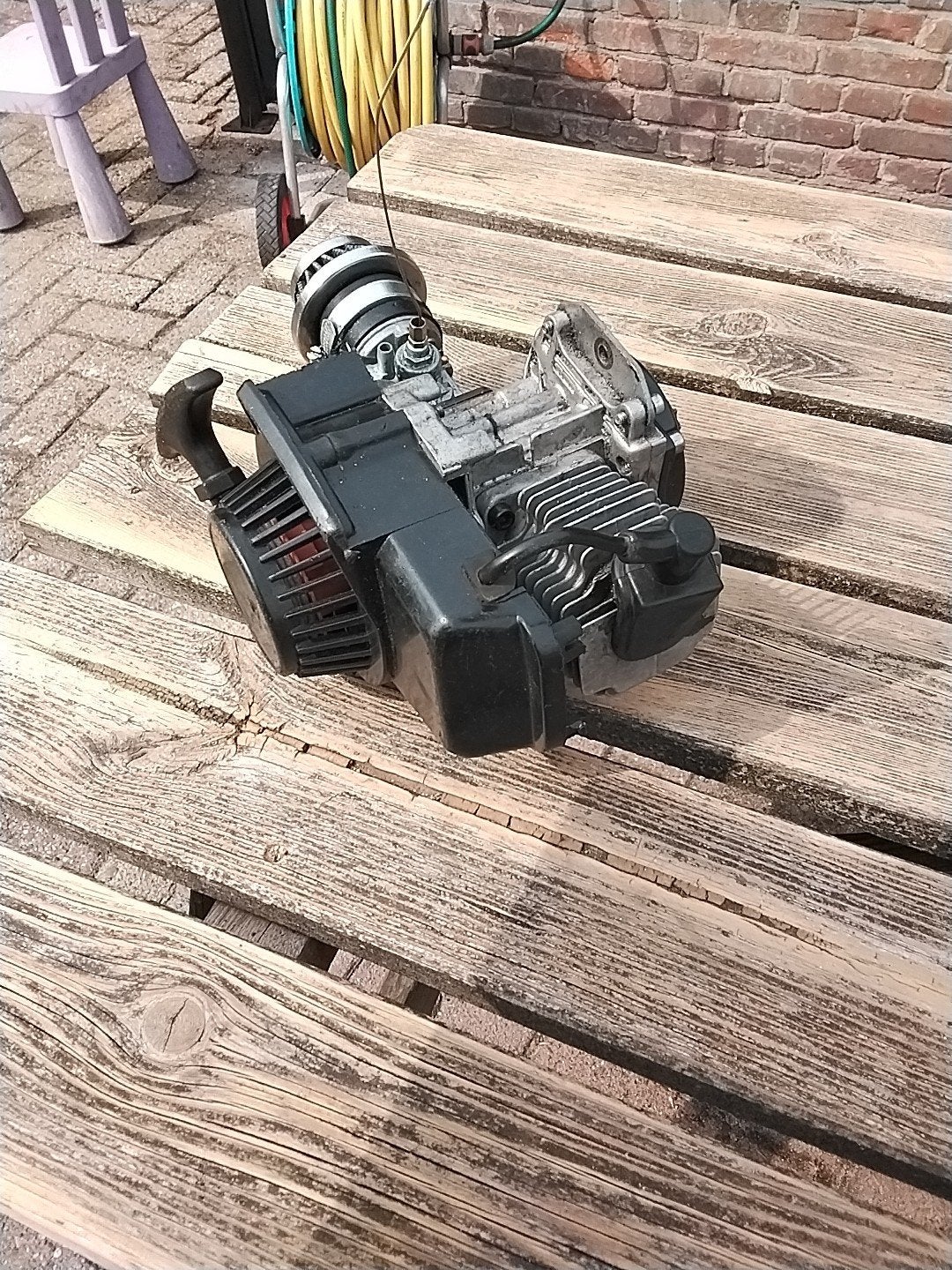 Mini bike moterblok, Motoren, Ophalen