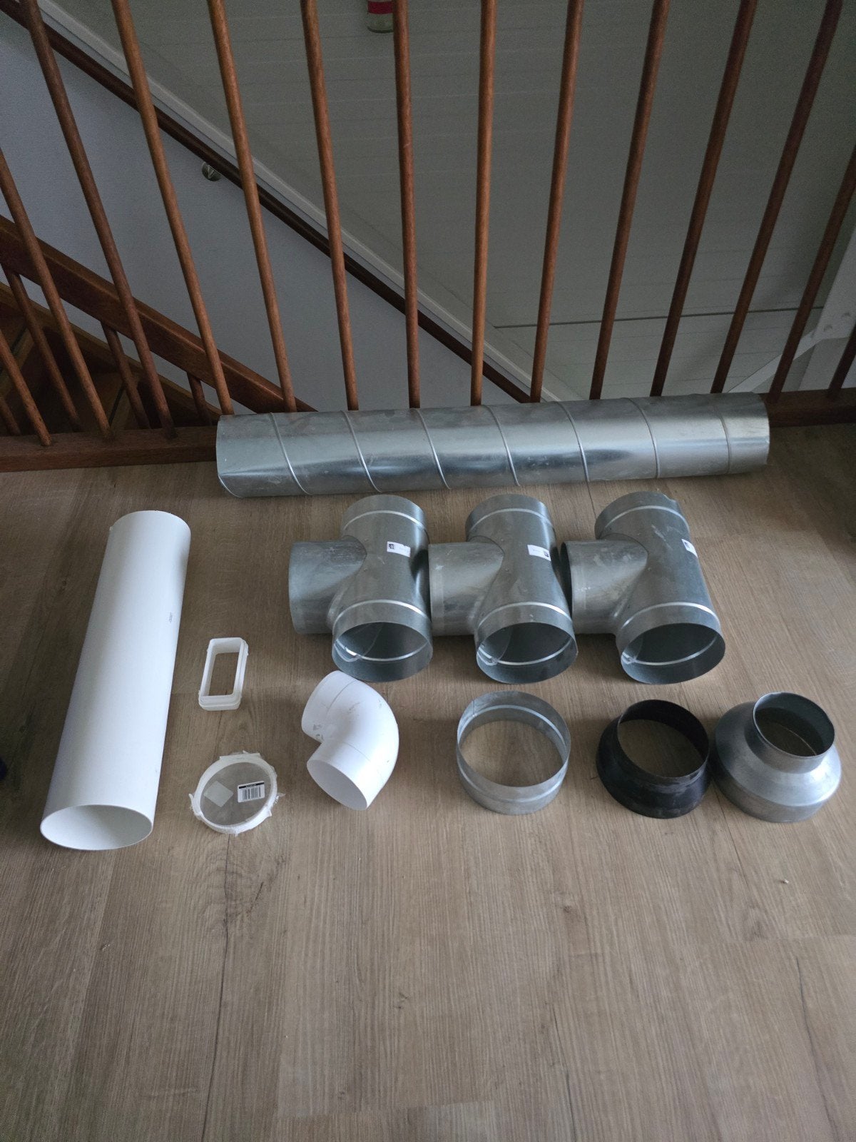 Ventilatiebuizen en hulpstukken 150mm/125mm/100mm, Ophalen, Nieuw, Ventilator