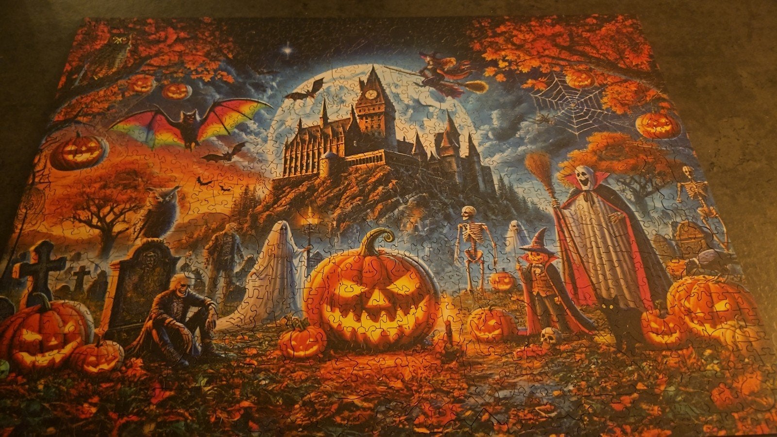 Wooden.City Halloween Puzzel 1010 stukjes, Ophalen, 500 t/m 1500 stukjes, Nieuw, Legpuzzel