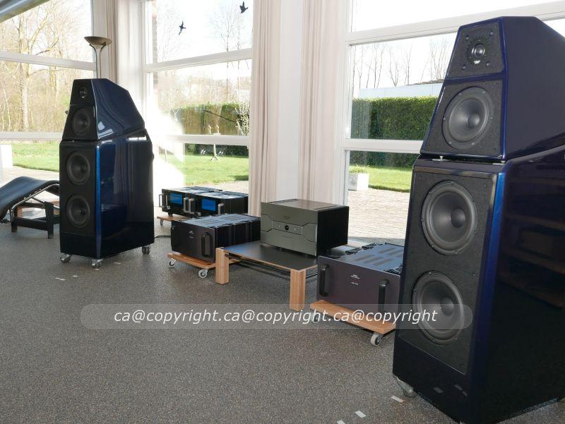 Wilson Audio Sasha DAW Sebring Blue, Overige merken, Gebruikt, Ophalen of Verzenden, 120 watt of meer