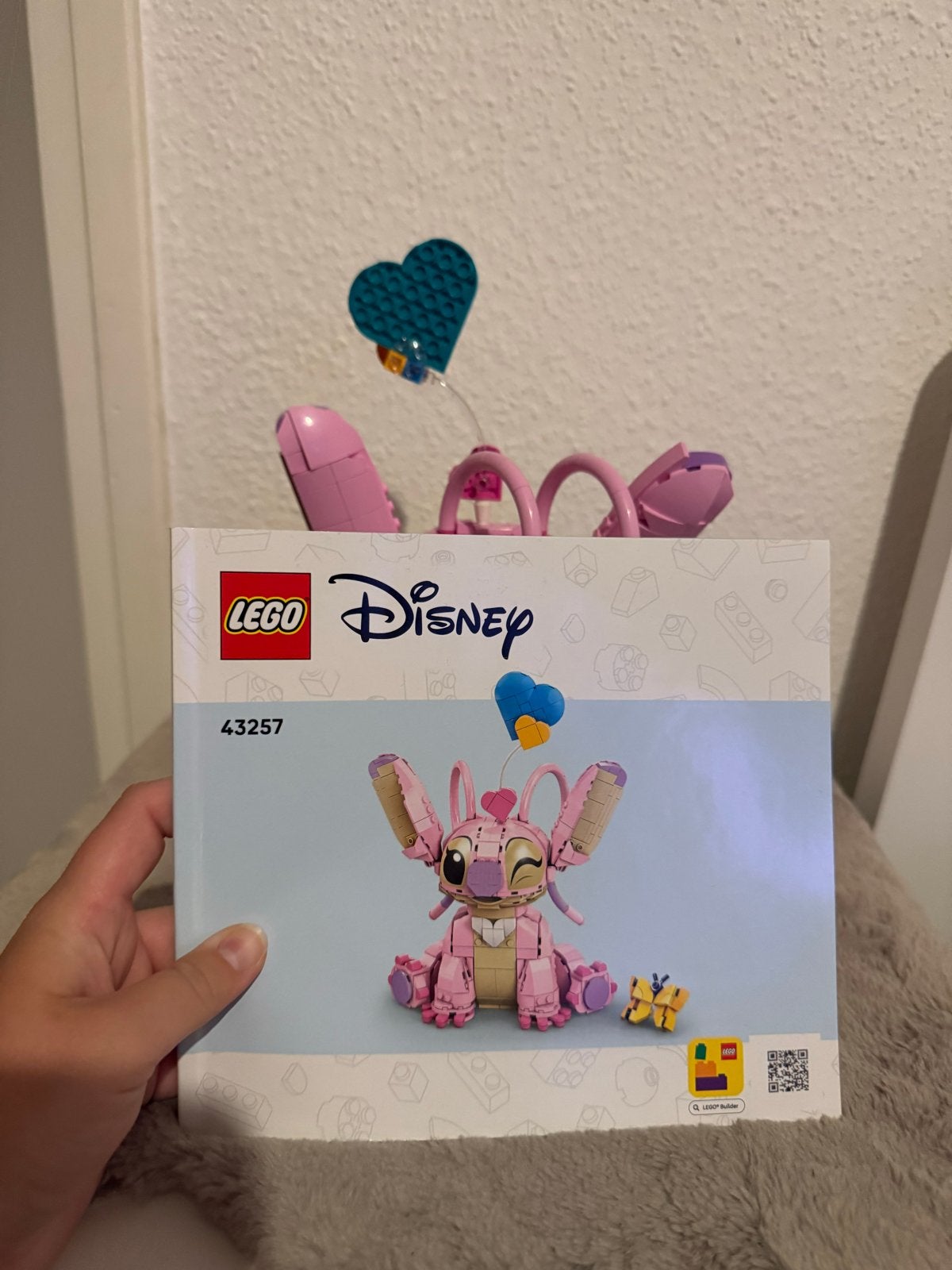 Lego Disney Angel (43257) incl. boekje, Ophalen, Lego, Zo goed als nieuw, Compleet