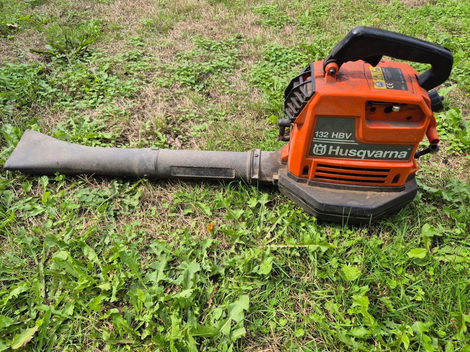 Husqvarna bladblazer 132 hbv, Tuin en Terras, Ophalen, Benzine, Gebruikt, Handgedragen