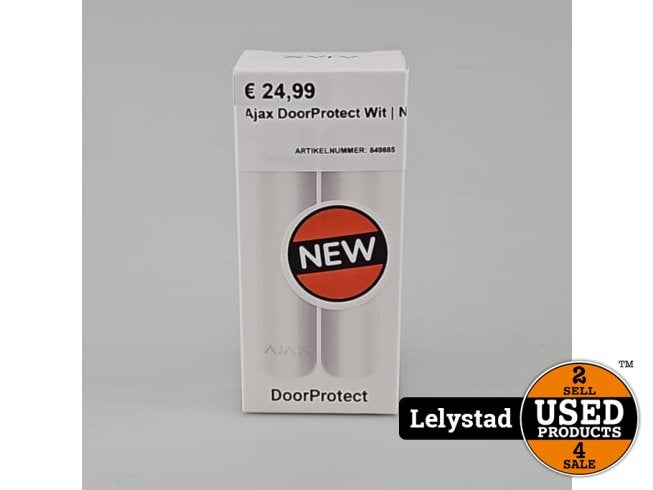 Ajax DoorProtect Wit | Nieuw, Flex Ltd., Nieuw, https://flex.com/contact-us, Nobelstraat 10, 5807 GA Oostrum LB, Limburg, Nederland