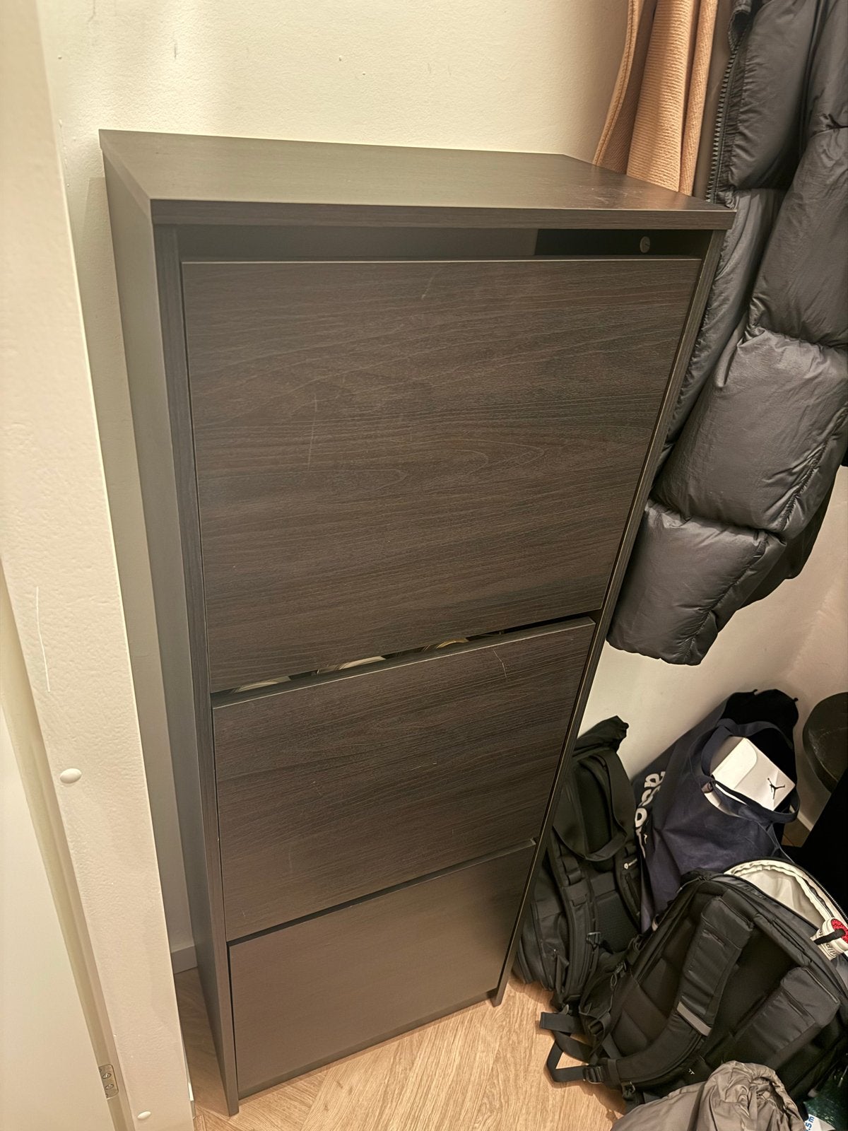 IKEA Bissa Schoenenkast - Donkerbruin, Ophalen, Gebruikt