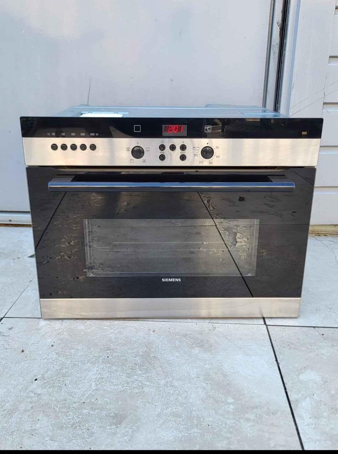 SIEMENS COMBI OVEN COMBI MAGNETRON, Witgoed en Apparatuur, Ovens, Ophalen of Verzenden, Zo goed als nieuw, Hete lucht
