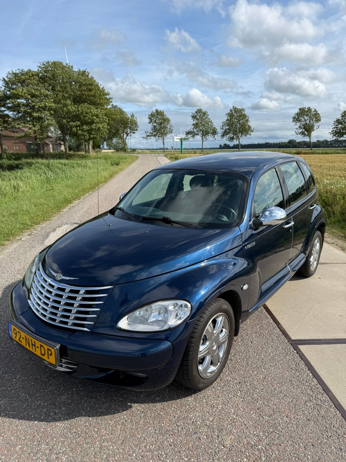 Chrysler PT Cruiser 2.0 - NIEUWE distributie/startmotor/accu, Auto's, Chrysler, 450 kg, Zwart, 4 cilinders, Blauw
