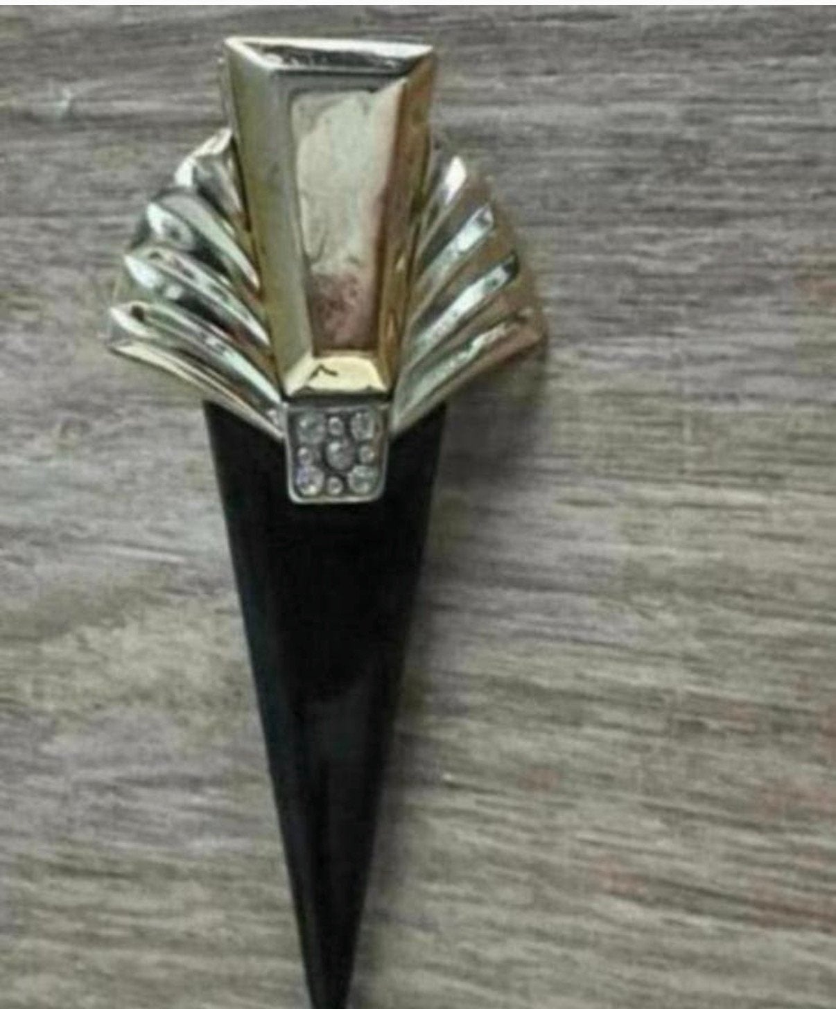 Artdeco broche 8-4 cm, Ophalen of Verzenden, Zo goed als nieuw, Overige materialen