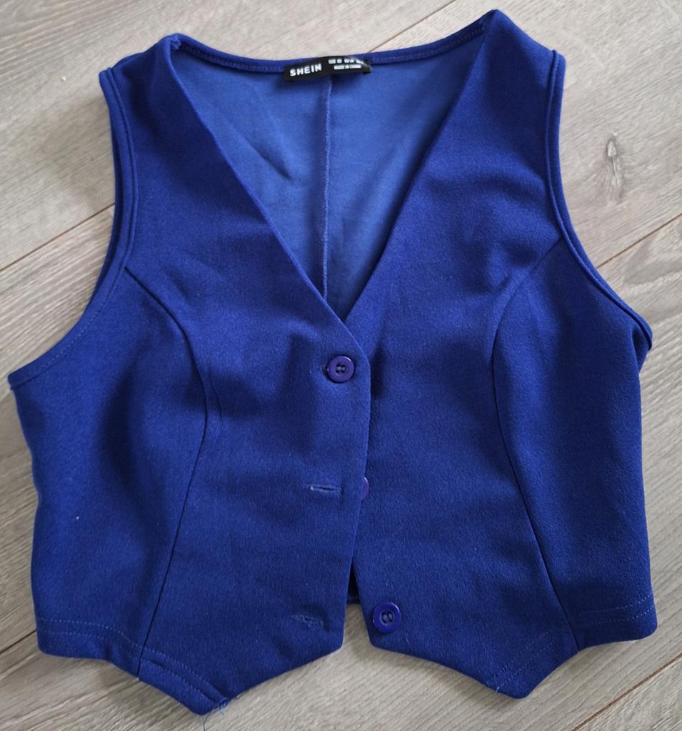 Dames gilet shein maat 34, Ophalen of Verzenden, Zo goed als nieuw, Maat 34 (XS) of kleiner, Zonder mouw