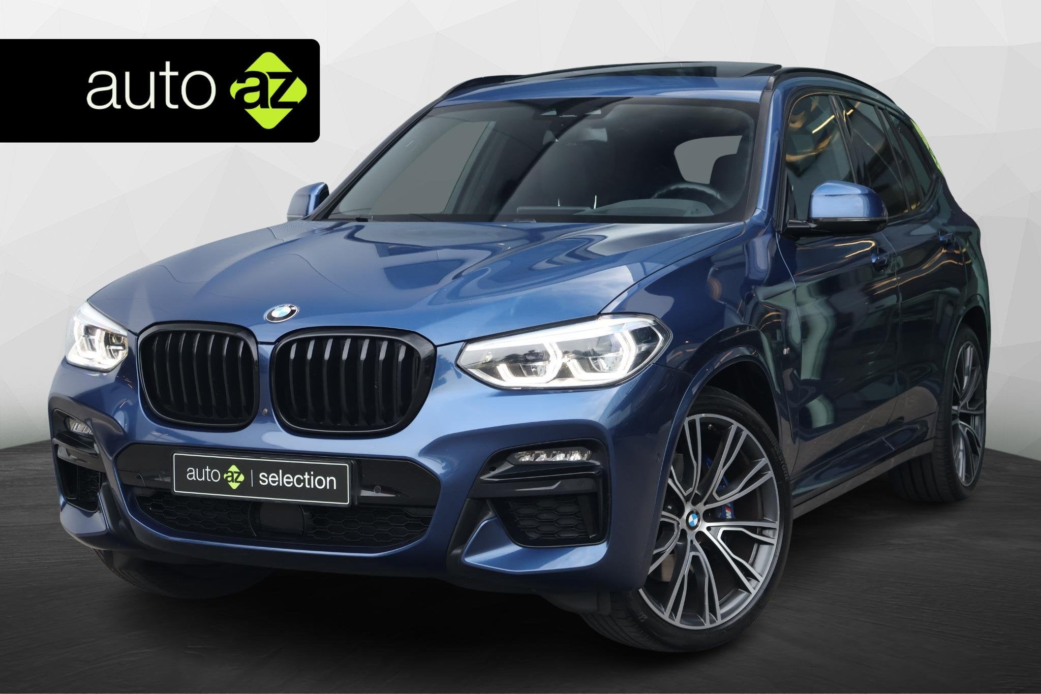 BMW X3 M40i xDrive High Executive / Panorama / Trekhaak / 36, Auto's, BMW, Gebruikt, Euro 6, Blauw, 1820 kg